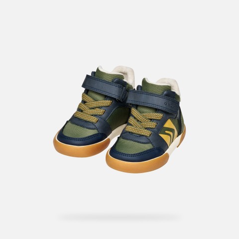 High top sneakers GISLI TODDLER BOY Military/Navy - image number 7 | GEOX
