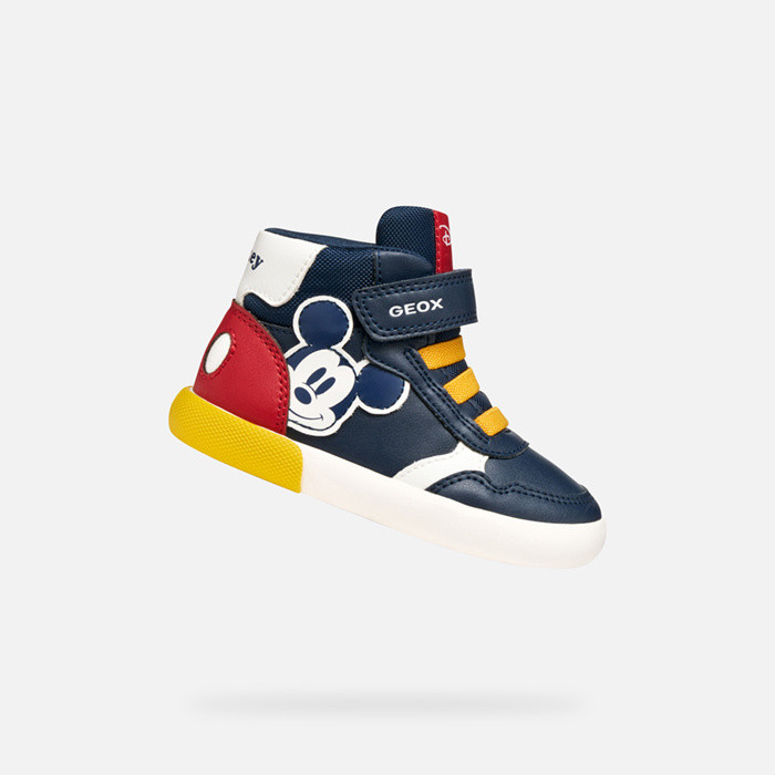Disney Mickey Mouse GISLI BABY Navy/Red | GEOX
