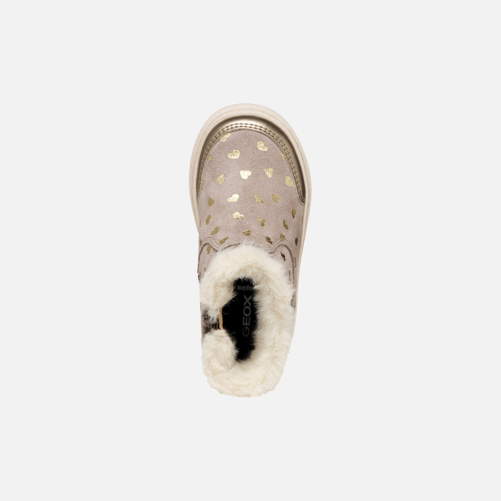 Mid calf boots NASHIK TODDLER GIRL Dark Beige - image number 5 | GEOX