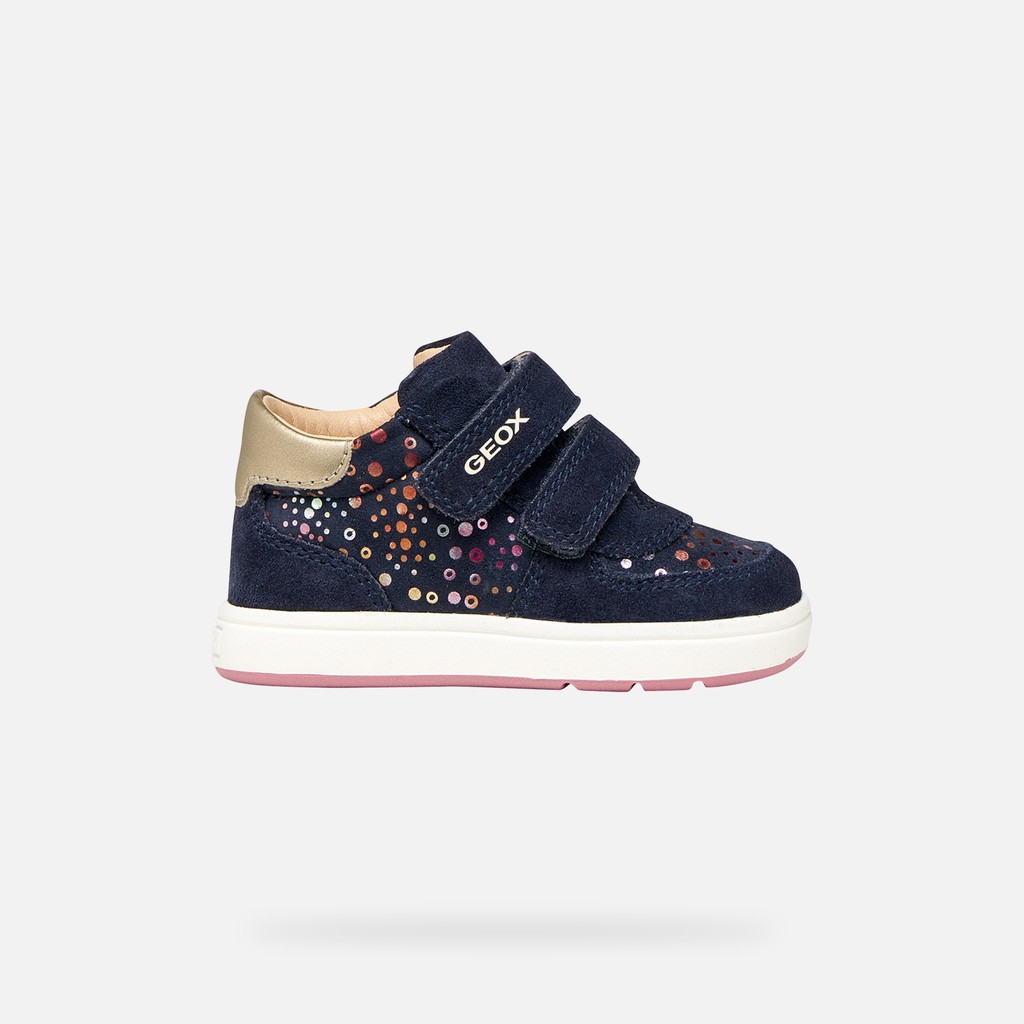 Toddler velcro shoes BIGLIA BABY GIRL Navy - image number 1 | GEOX
