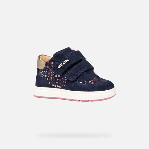 Toddler velcro shoes BIGLIA BABY GIRL Navy - image number 2 | GEOX