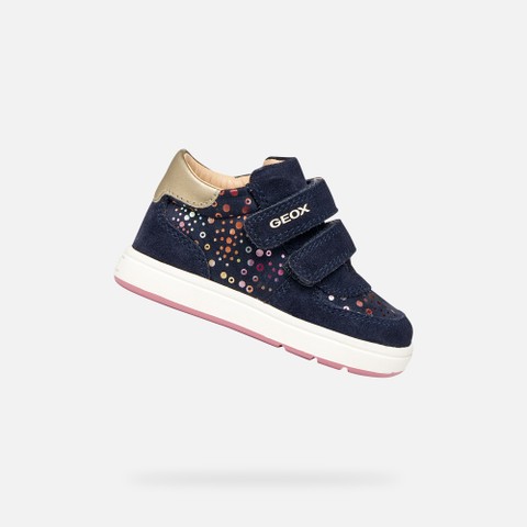 Toddler velcro shoes BIGLIA BABY GIRL Navy - image number 0 | GEOX