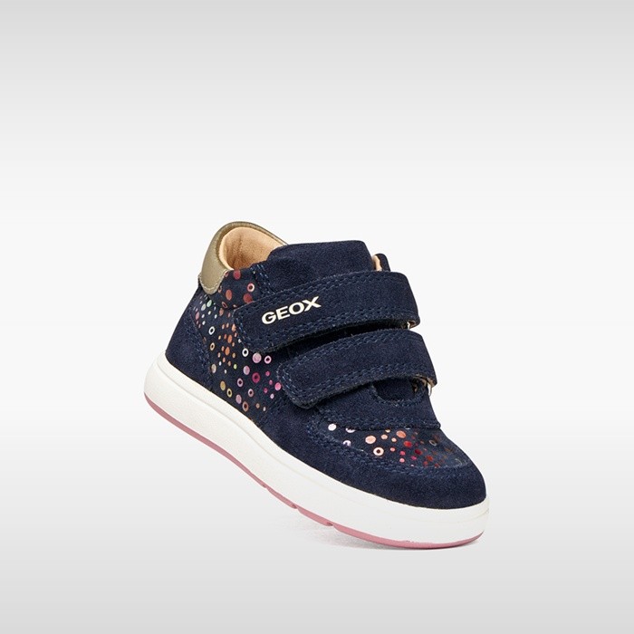 Toddler velcro shoes BIGLIA BABY GIRL Navy | GEOX