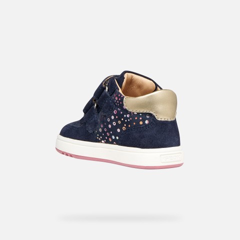 Toddler velcro shoes BIGLIA BABY GIRL Navy - image number 3 | GEOX