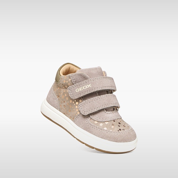 Toddler velcro shoes BIGLIA BABY GIRL Sand | GEOX