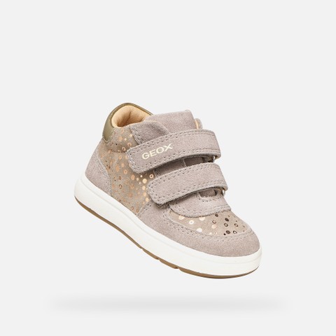 Toddler velcro shoes BIGLIA BABY GIRL Sand - image number 4 | GEOX
