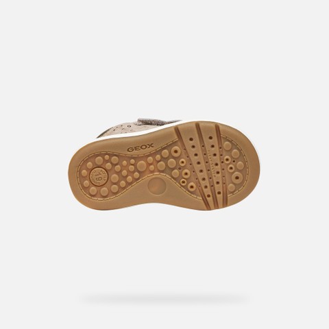 Toddler velcro shoes BIGLIA BABY GIRL Sand - image number 6 | GEOX