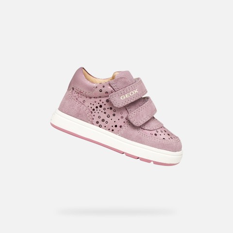 Toddler velcro shoes BIGLIA BABY GIRL Dark Pink - image number 0 | GEOX