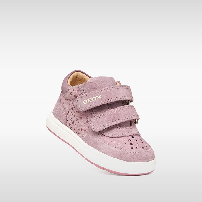 Toddler velcro shoes BIGLIA BABY GIRL Dark Pink | GEOX