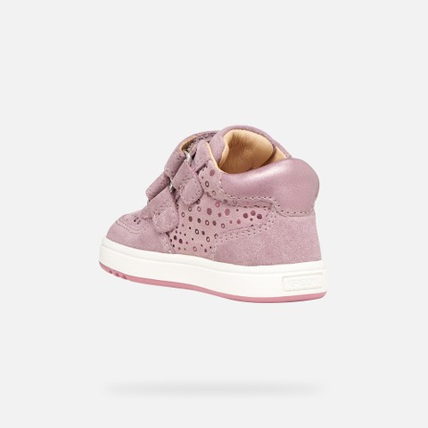 Toddler velcro shoes BIGLIA BABY GIRL Dark Pink - image number 3 | GEOX