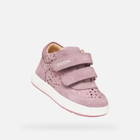 Toddler velcro shoes BIGLIA BABY GIRL Dark Pink - image number 4 | GEOX