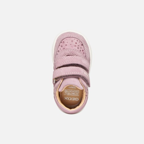 Toddler velcro shoes BIGLIA BABY GIRL Dark Pink - image number 5 | GEOX