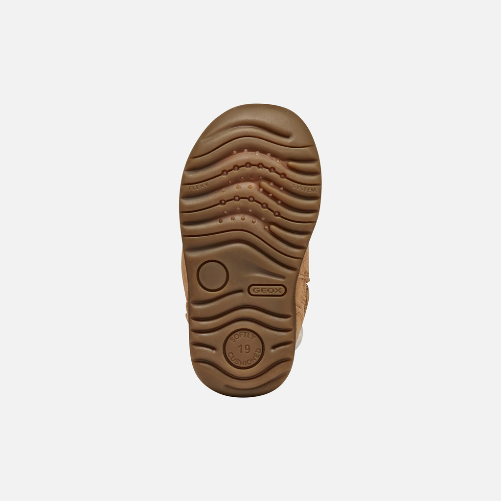 Stivaletti con pelo MACCHIA NEONATA Cognac - image number 6 | GEOX