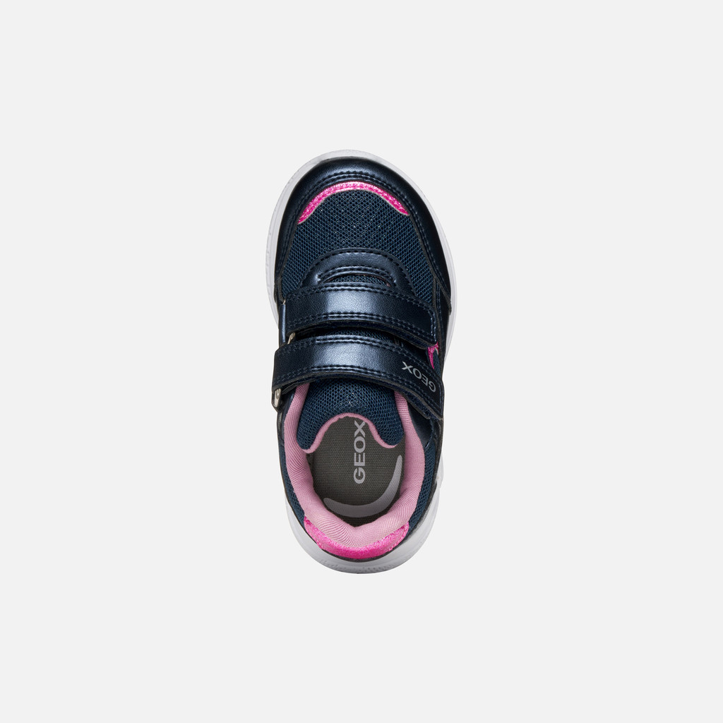Sneakers with straps SPRINTYE BABY Navy - image number 5 | GEOX
