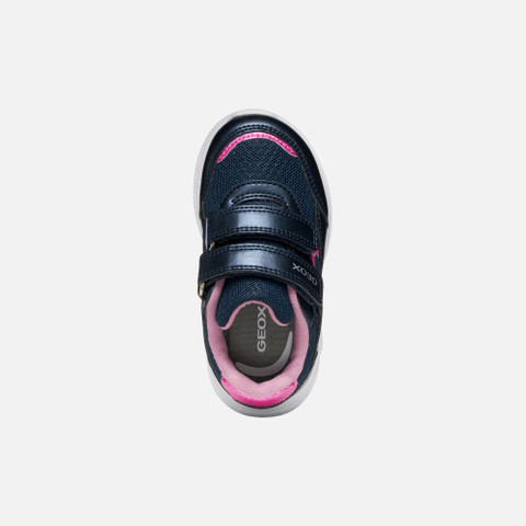 Sneakers with straps SPRINTYE BABY Navy - image number 5 | GEOX