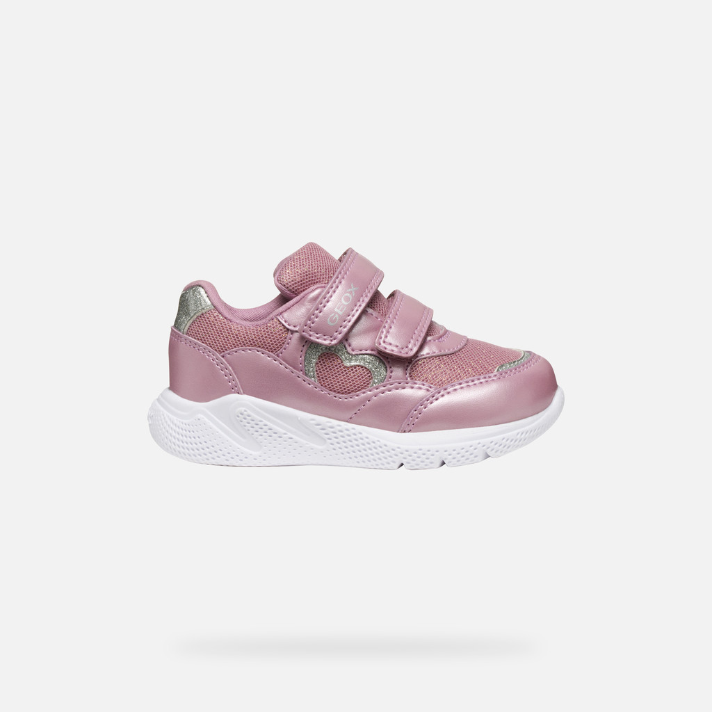 Sneakers with straps SPRINTYE BABY Rose - image number 1 | GEOX