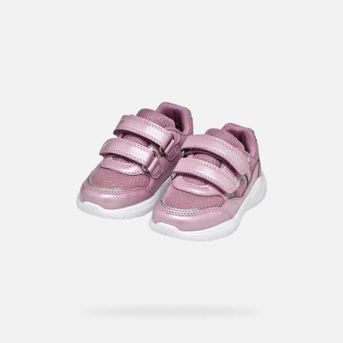 Sneakers with straps SPRINTYE BABY Rose - image number 7 | GEOX
