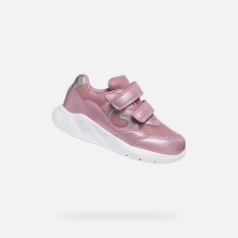 Sneakers with straps SPRINTYE BABY Rose - image number 0 | GEOX