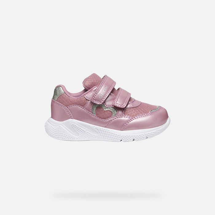 Sneakers with straps SPRINTYE BABY Rose | GEOX