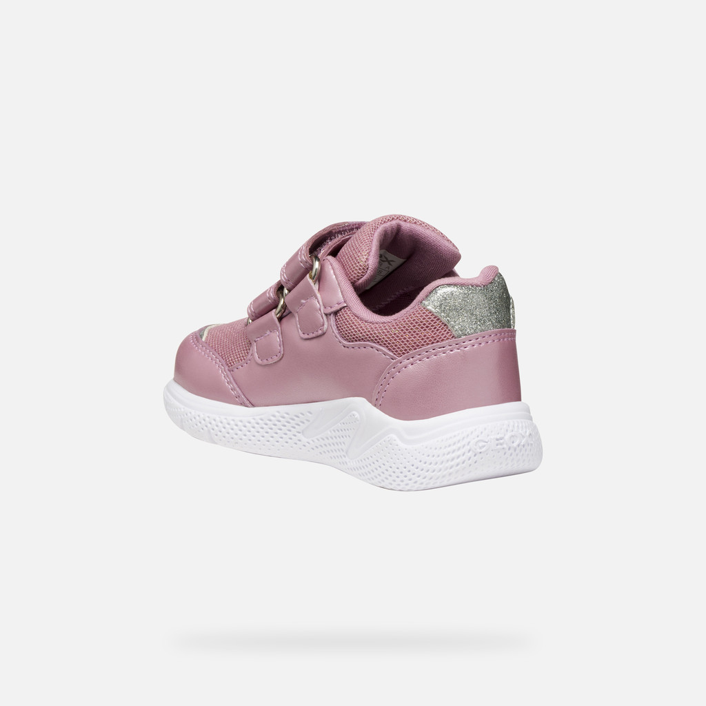 Sneakers with straps SPRINTYE BABY Rose - image number 3 | GEOX