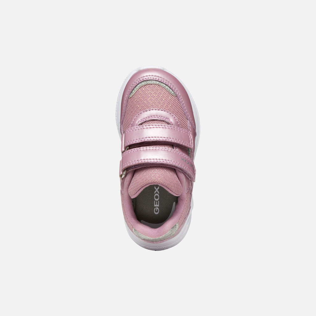 Sneakers with straps SPRINTYE BABY Rose - image number 5 | GEOX