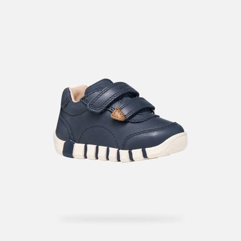 Toddler velcro shoes IUPIDOO BABY BOY Navy - image number 2 | GEOX