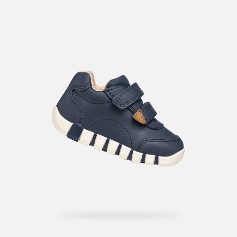 Toddler velcro shoes IUPIDOO BABY BOY Navy - image number 0 | GEOX