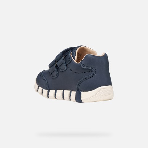 Toddler velcro shoes IUPIDOO BABY BOY Navy - image number 3 | GEOX