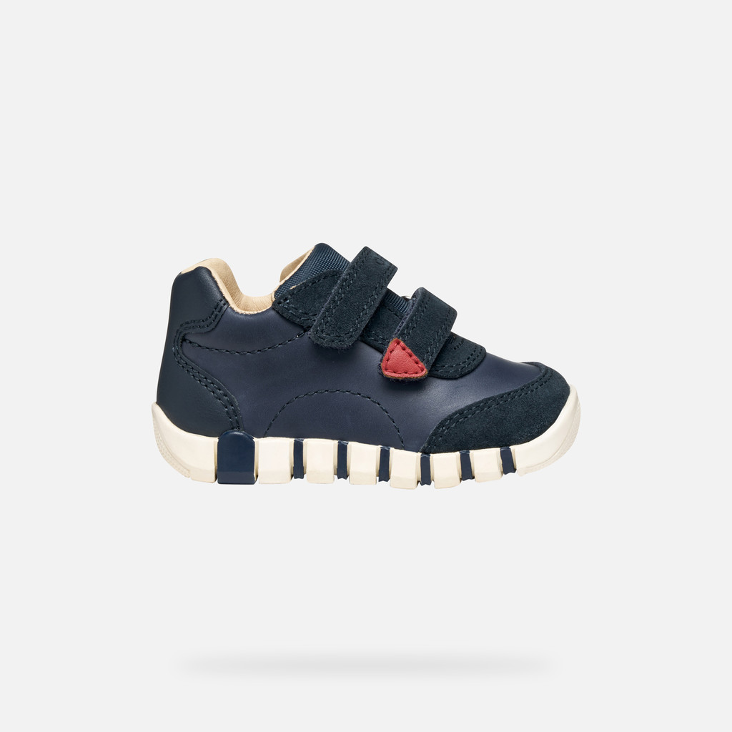 Velcro shoes IUPIDOO BABY Navy/Red - image number 1 | GEOX