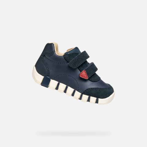 Velcro shoes IUPIDOO BABY Navy/Red - image number 0 | GEOX