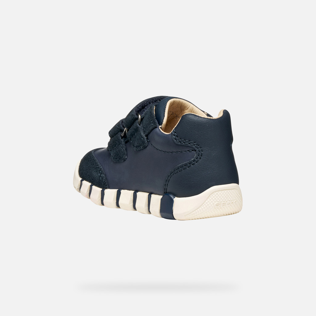 Velcro shoes IUPIDOO BABY Navy/Red - image number 3 | GEOX