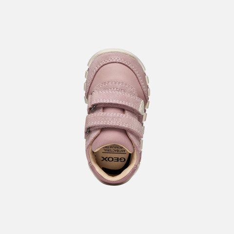 Sneakers with straps IUPIDOO BABY Antique Rose - image number 5 | GEOX