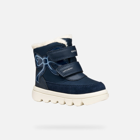 Winter boots WILLABOOM ABX TODDLER GIRL Navy - image number 2 | GEOX