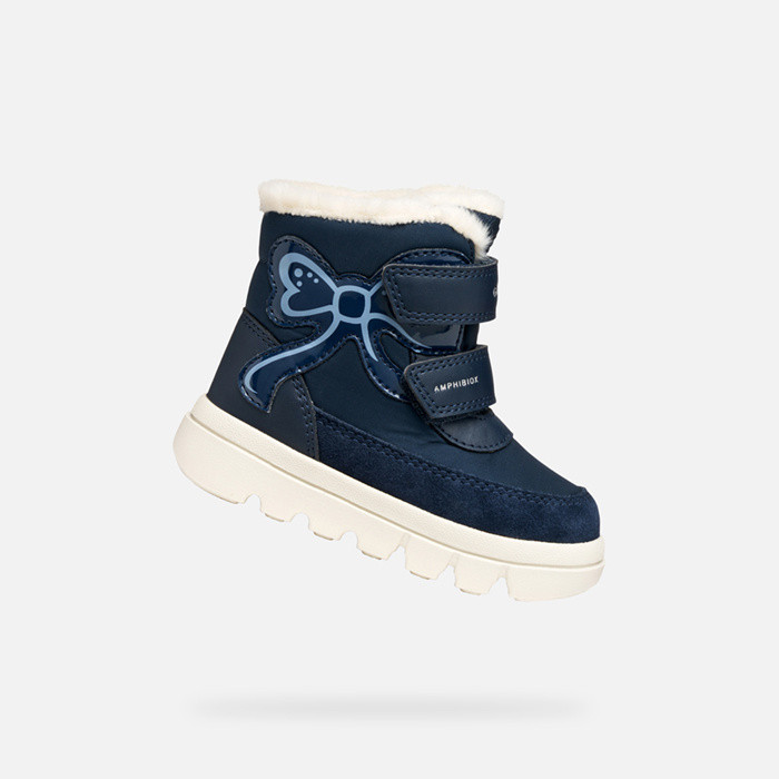 Winter boots WILLABOOM ABX TODDLER GIRL Navy | GEOX