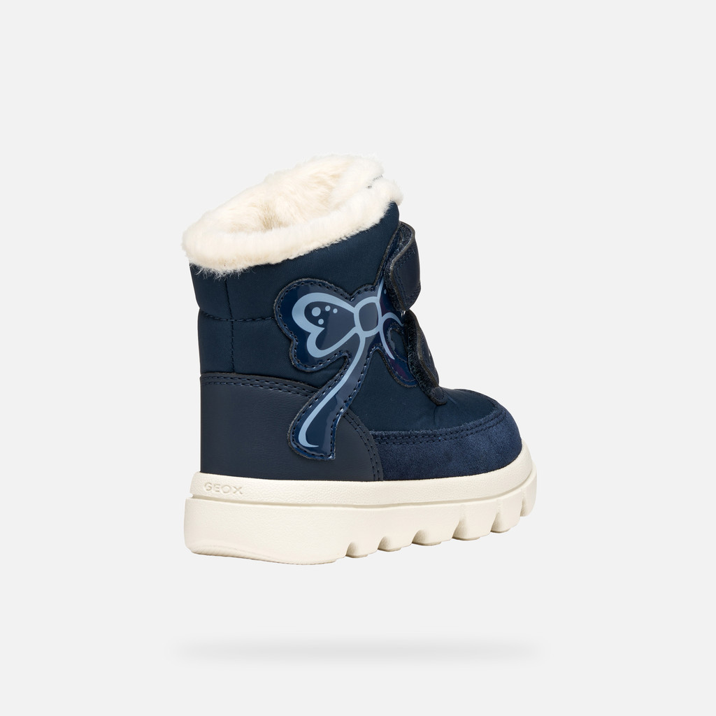 Winter boots WILLABOOM ABX TODDLER GIRL Navy - image number 4 | GEOX
