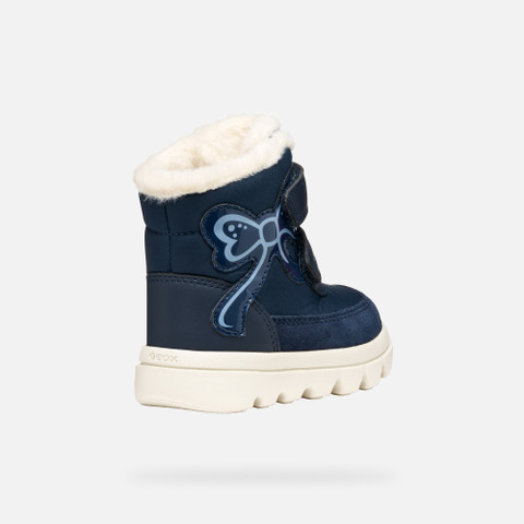 Winter boots WILLABOOM ABX TODDLER GIRL Navy - image number 4 | GEOX