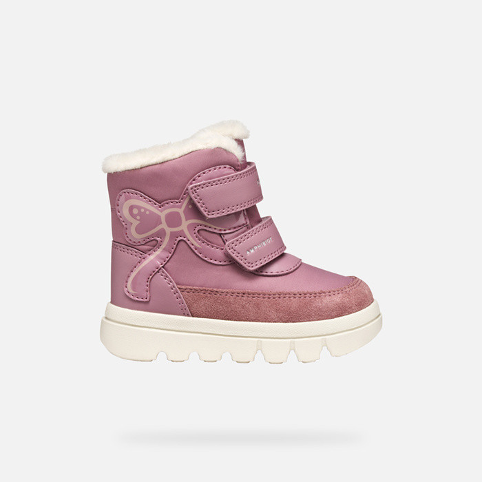 Winter boots WILLABOOM ABX TODDLER GIRL Rose Smoke | GEOX