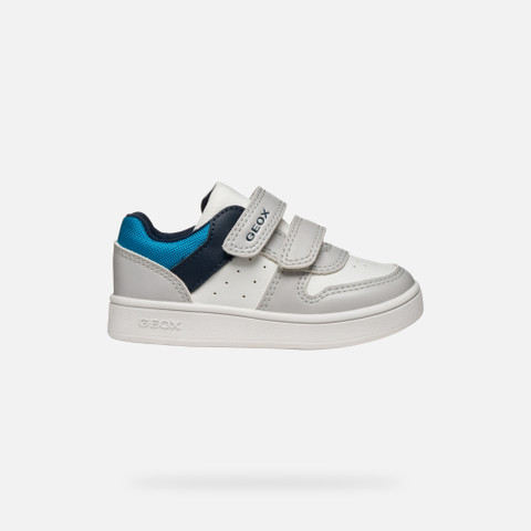 Sneakers with straps ECLYPER TODDLER BOY Pearl/Ocean - image number 1 | GEOX