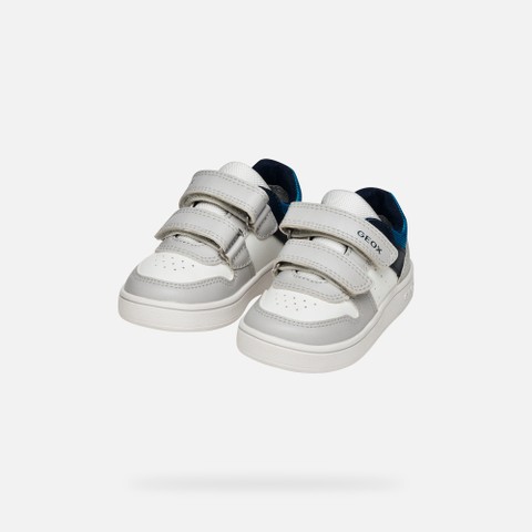 Sneakers with straps ECLYPER TODDLER BOY Pearl/Ocean - image number 7 | GEOX