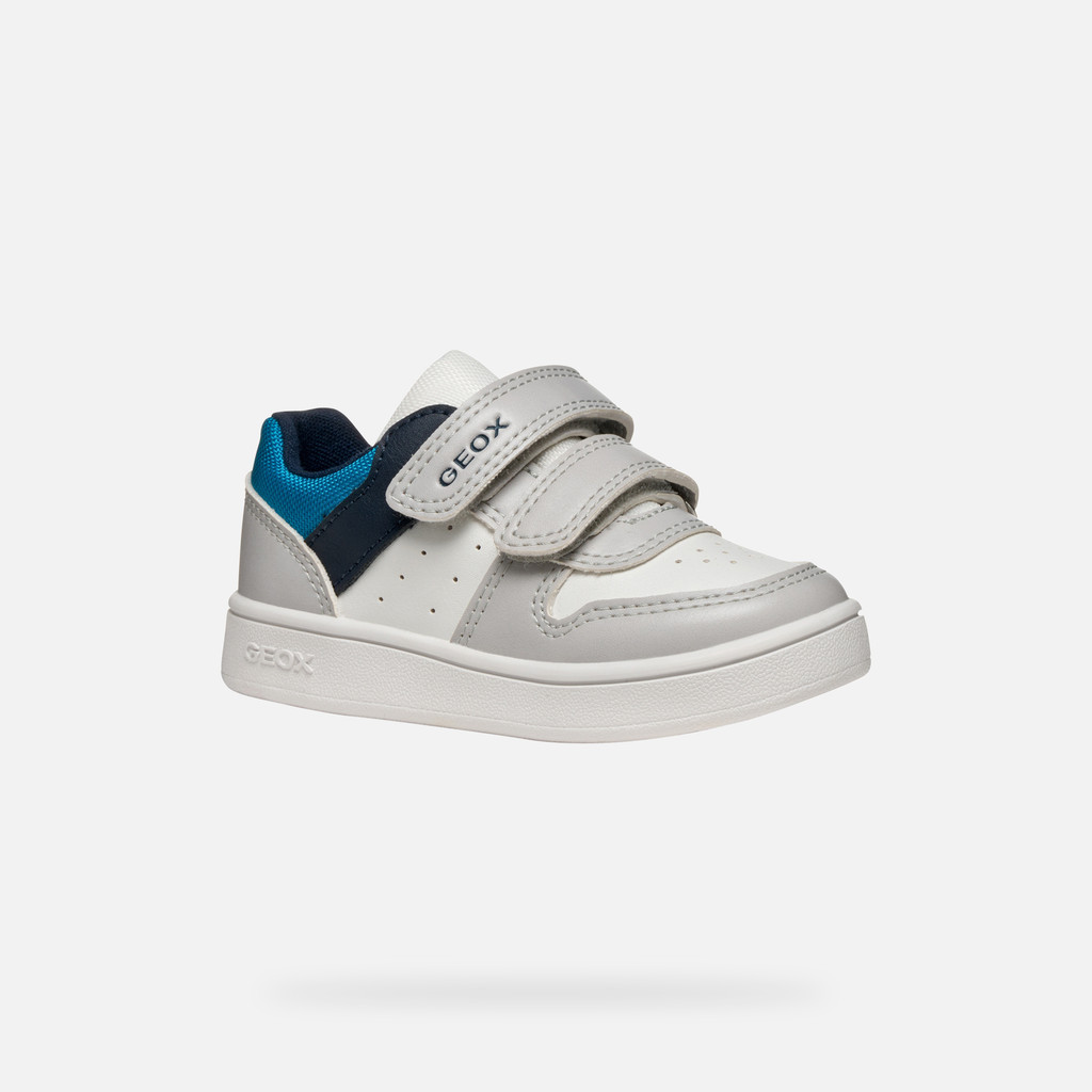 Sneakers with straps ECLYPER TODDLER BOY Pearl/Ocean - image number 2 | GEOX