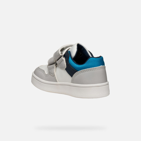 Sneakers with straps ECLYPER TODDLER BOY Pearl/Ocean - image number 3 | GEOX