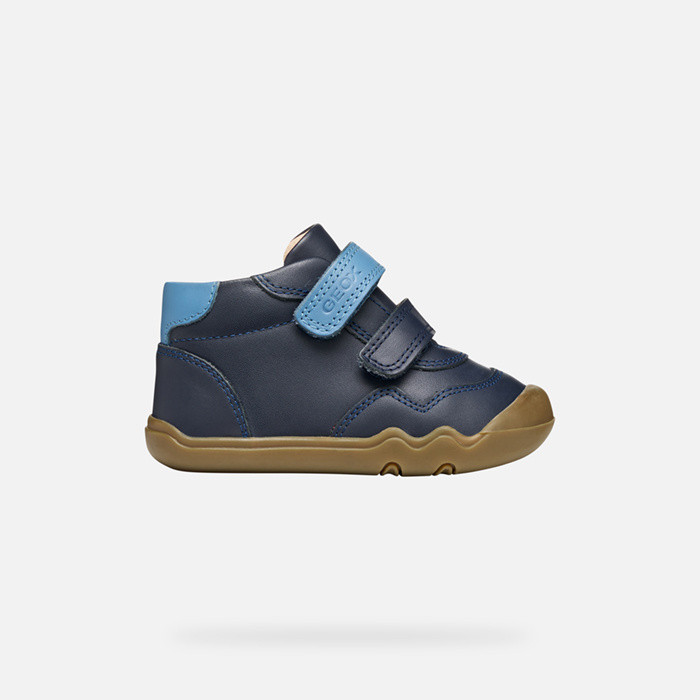 Barefoot STEPPIEUP TODDLER BOY Navy/Avio | GEOX