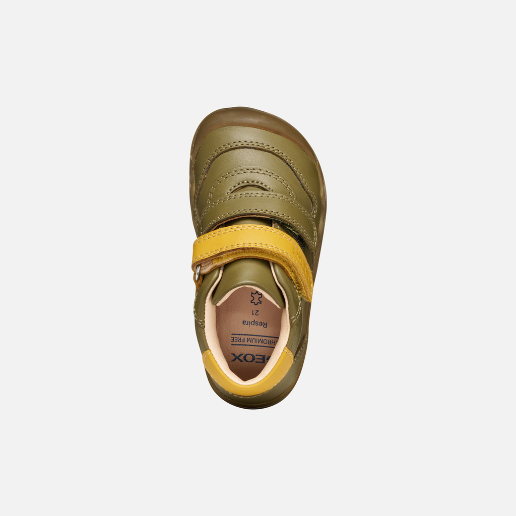 Barefoot STEPPIEUP KLEINKIND JUNGE Pistazie/Ocker - image number 5 | GEOX