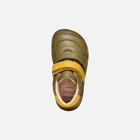 Barefoot STEPPIEUP KLEINKIND JUNGE Pistazie/Ocker - image number 5 | GEOX