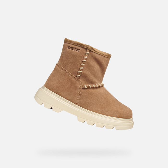Winter boots KIDDARTAH TODDLER GIRL Whisky | GEOX
