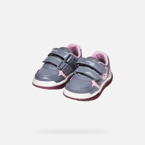 Shoes with lights LIGHTYLOO TODDLER Gray - image number 8 | GEOX