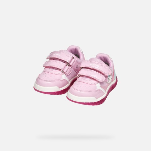 Chaussures avec lumières LIGHTYLOO PETITE FILLE Rose - image number 8 | GEOX