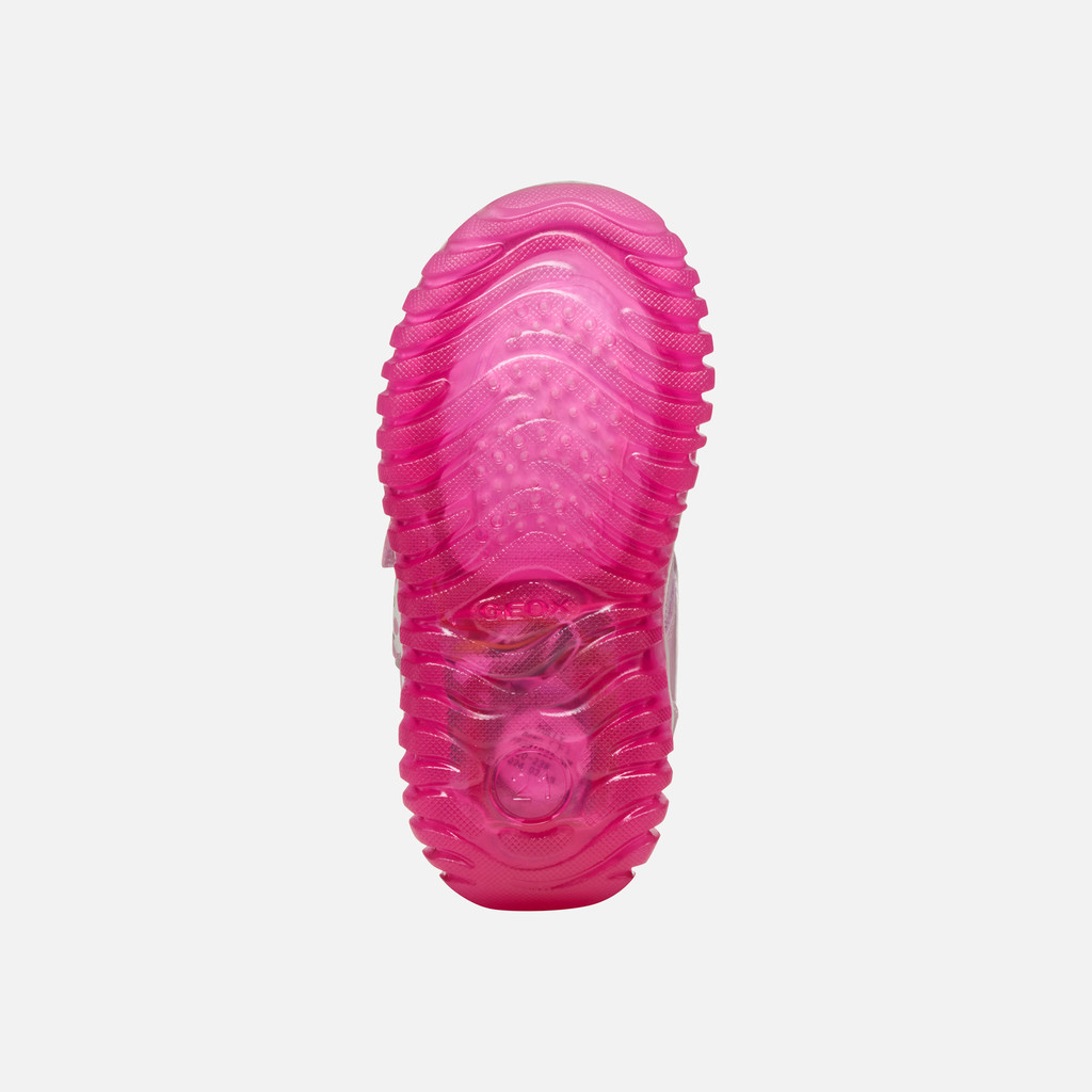 Chaussures avec lumières LIGHTYLOO PETITE FILLE Rose - image number 7 | GEOX