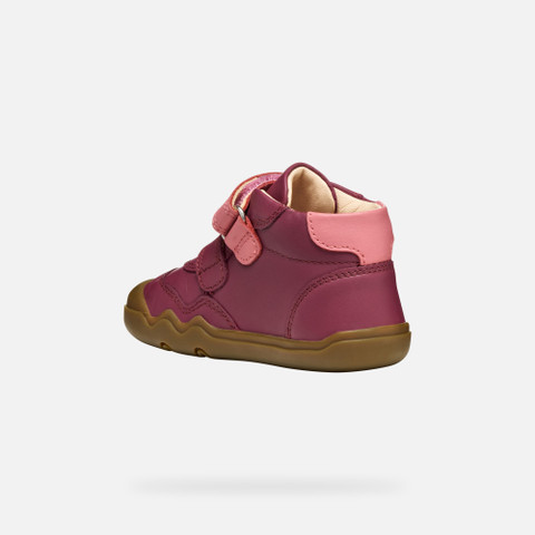 Barefoot STEPPIEUP TODDLER GIRL Dark purple/Dark pink - image number 3 | GEOX