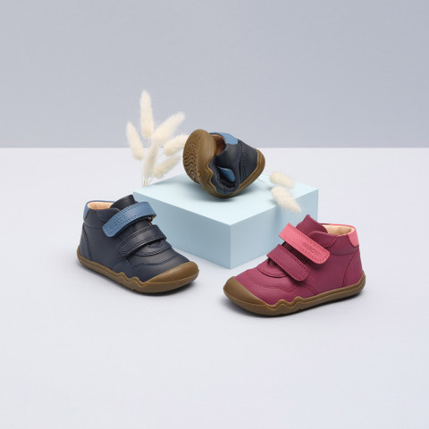 Barefoot STEPPIEUP TODDLER GIRL Dark purple/Dark pink - image number 8 | GEOX